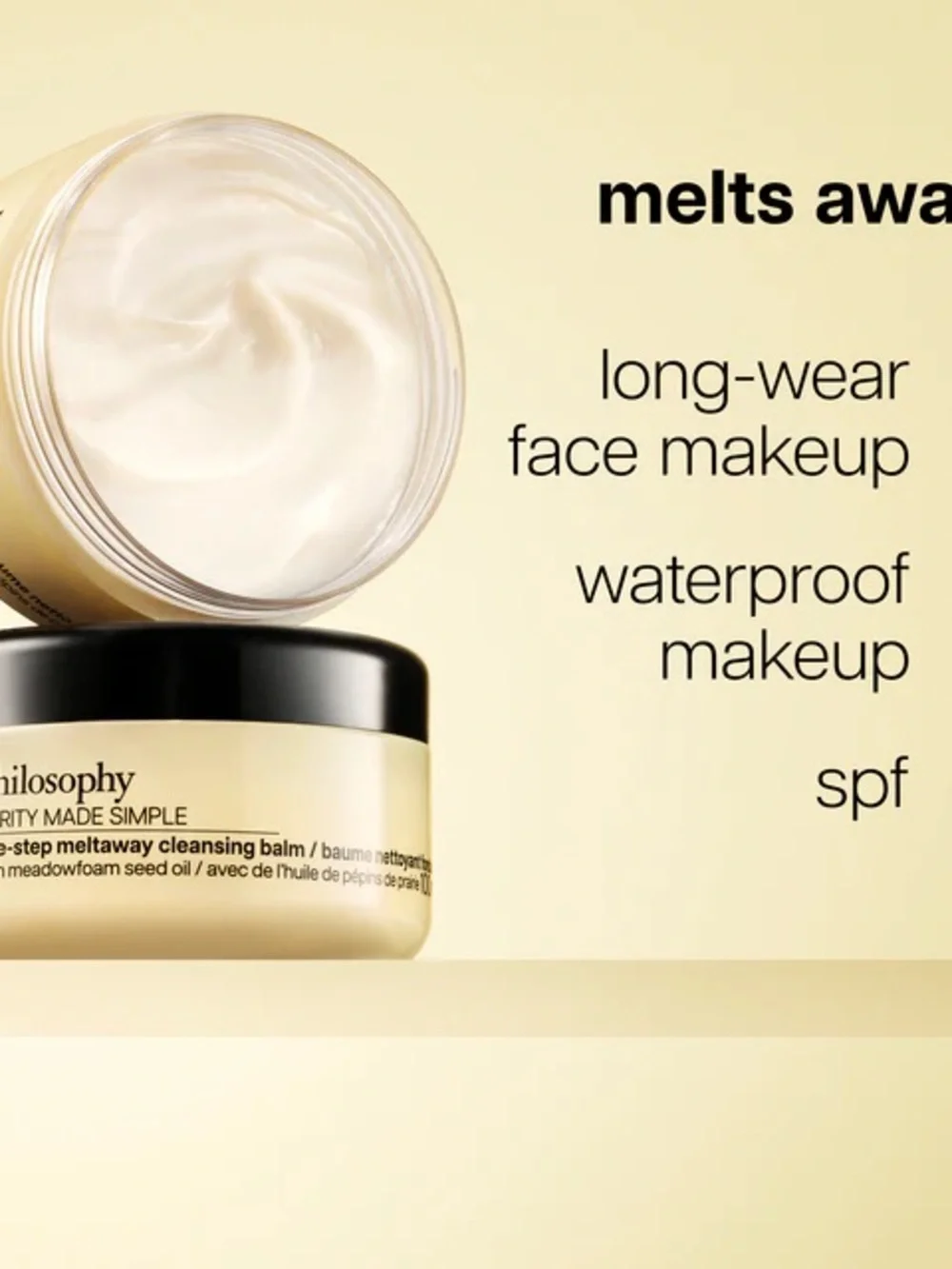 NEW Philosophy PURITY MADE SIMPLE one-step meltaway cleansing balm - Picture 2 of 12